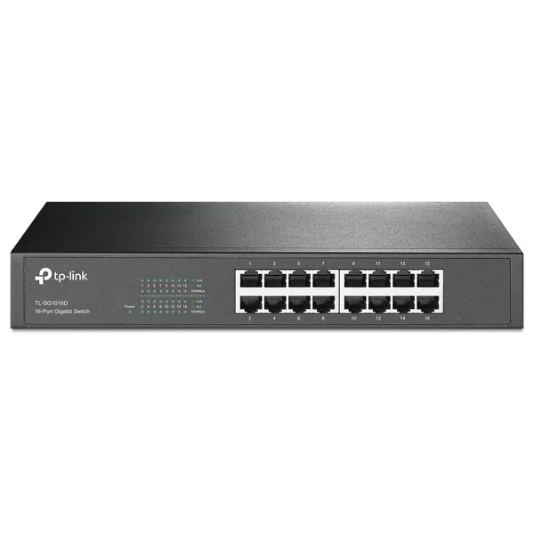Tp-Link Tl-Sg1016d 16 Port 10/100/1000 Mbps Gigabit Switch - Görsel 2