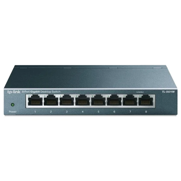 Tp-Link Tl-Sg108 8 Port 10/100/1000 Mbps Gigabit Switch - Görsel 3