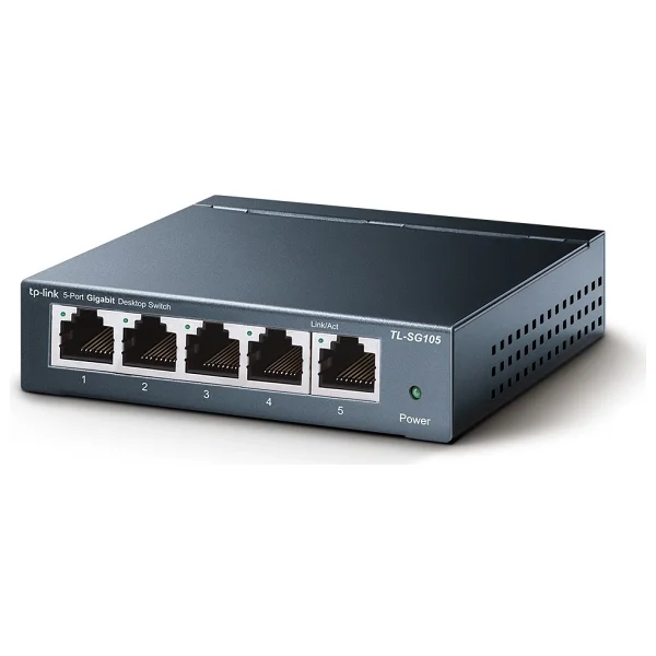 Tp-Link Tl-Sg105 5 Port 10/100/1000 Mbps Gigabit Switch - Görsel 2