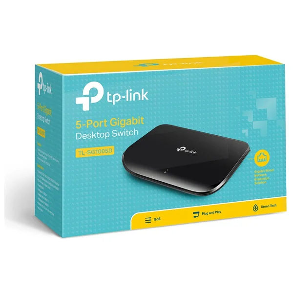 Tp-Link Tl-Sg1005d 5 Port 10/100/1000 Mbps Gigabit Switch - Görsel 8