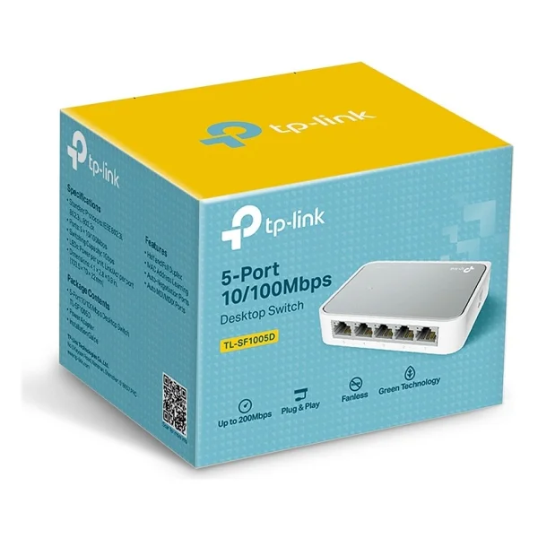 Tp-Link Tl-Sf1005d 5 Port 10/100 Mbps Switch - Görsel 3