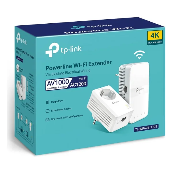 Tp-Link Tl-Wpa7617kıt 300 Mbps Powerline Adaptör - Görsel 7
