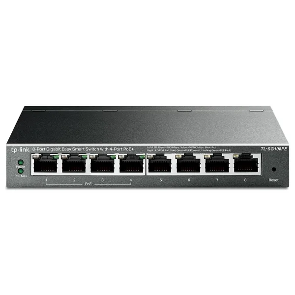 Tp-Link Tl-Sg108pe 8 Port Switch - Görsel 2