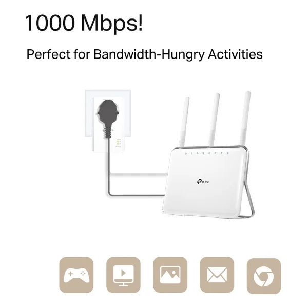 Tp-Link Tl-Pa7017p Powerline Adaptör - Görsel 6