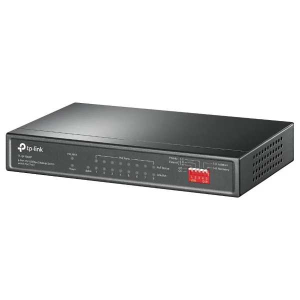 Tp-Link Tl-Sf1009p 9 Port 10/100 Mbps Switch - Görsel 4