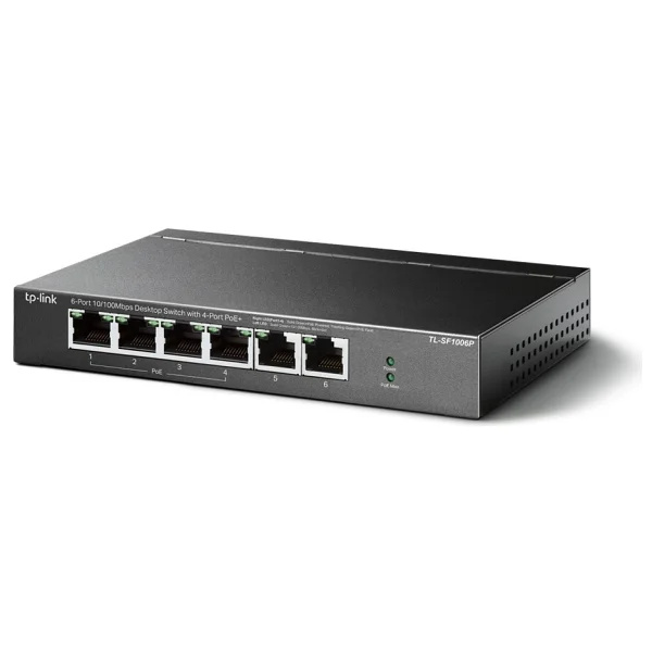 Tp-Link Tl-Sf1006p 6 Port 10/100 Mbps Switch - Görsel 2