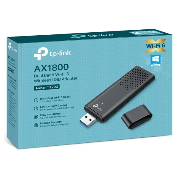 Tp-Link Archer Tx20u 1800 Mbps Kablosuz Ağ Adaptörü - Görsel 10