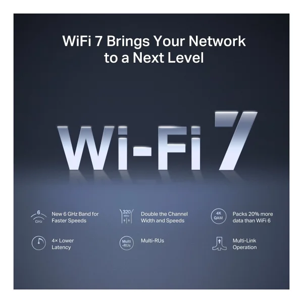 Mercusys Mr47be 4 Port 9300 Mbps Router - Görsel 7