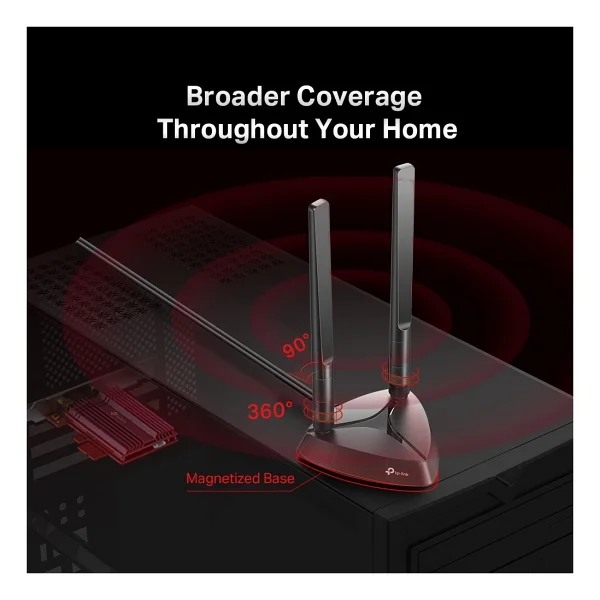 Tp-Link Archer Tx3000e Ax3000 Wi-Fi + Bluetooth Kablosuz Ağ Adaptörü - Görsel 6