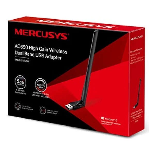 Mercusys Mu6h 650 Mbps Kablosuz Ağ Adaptörü - Görsel 3