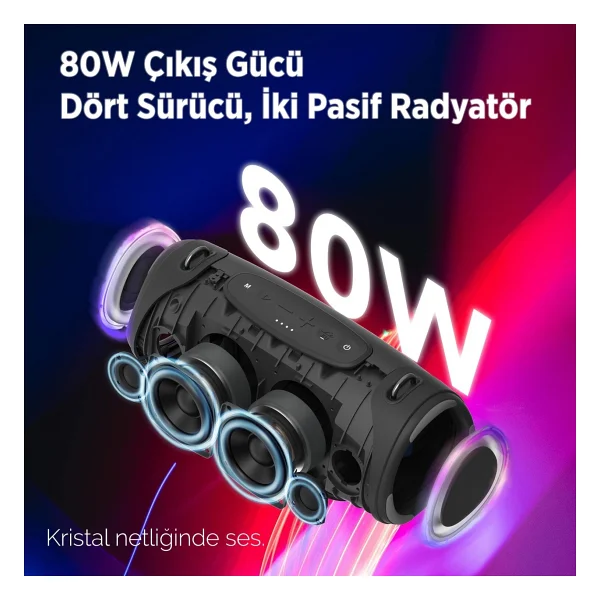 Nowgo Storm Lite Bluetooth Hoparlör - Görsel 3