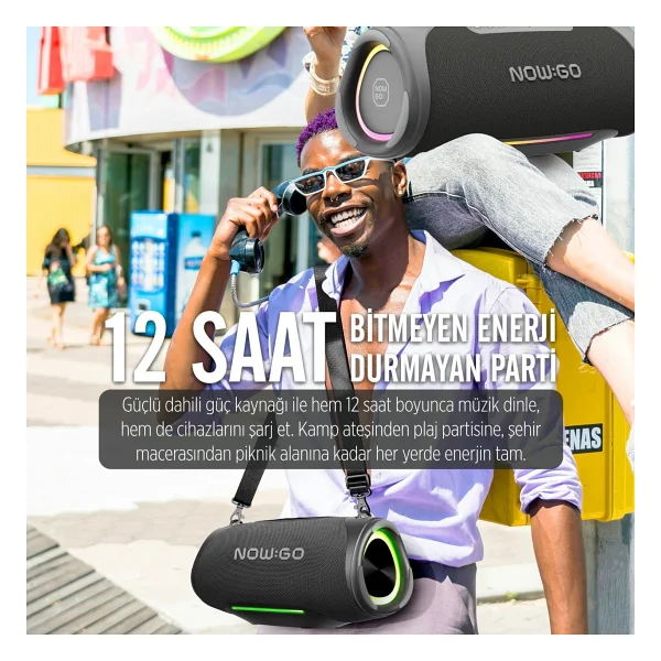 Nowgo Storm Lite Bluetooth Hoparlör - Görsel 4