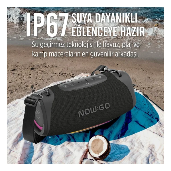 Nowgo Storm Lite Bluetooth Hoparlör - Görsel 7