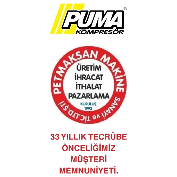 Puma Pslyh50/2m 50 Lt Sessiz Yağsız Kompresör - Görsel 5
