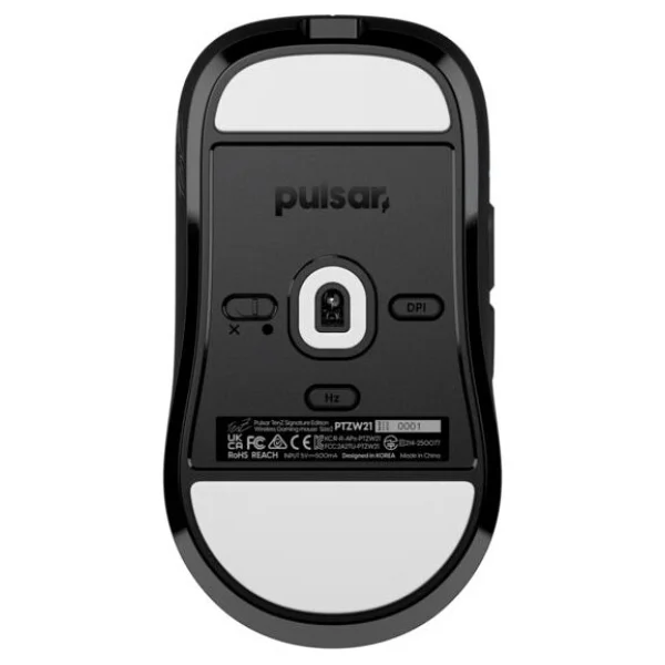 Pulsar Tenz Signature Edition Siyah Şarjlı Makrolu Optik Kablosuz Oyuncu Mouse - Görsel 4