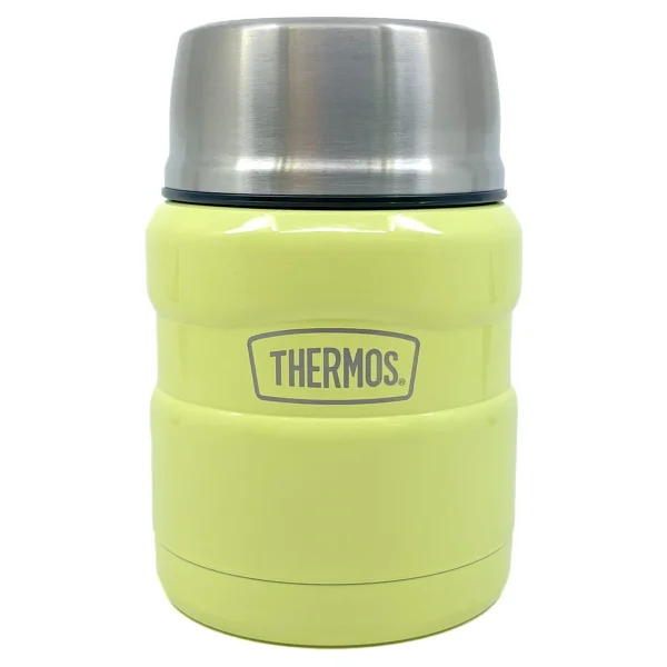 Thermos Sk3002 Stainless King Kaşıklı Sarı 470 Ml Yemek Termosu - Görsel 6