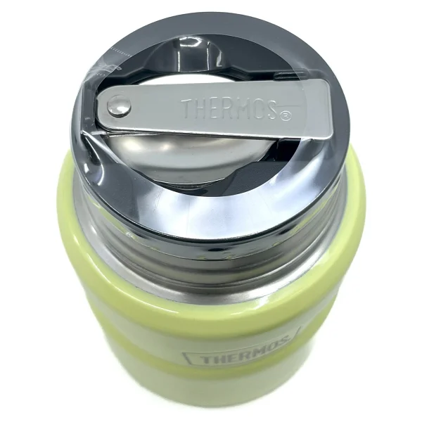 Thermos Sk3002 Stainless King Kaşıklı Sarı 470 Ml Yemek Termosu - Görsel 4