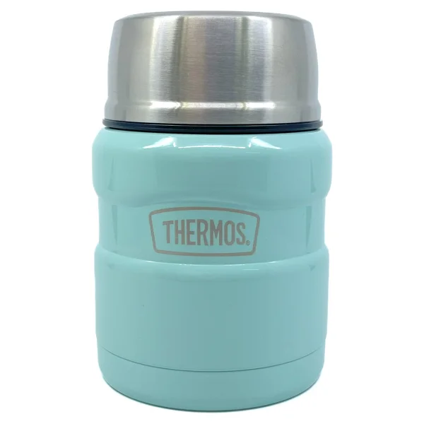 Thermos Sk3002 Stainless King Kaşıklı Mavi 470 Ml Yemek Termosu - Görsel 6
