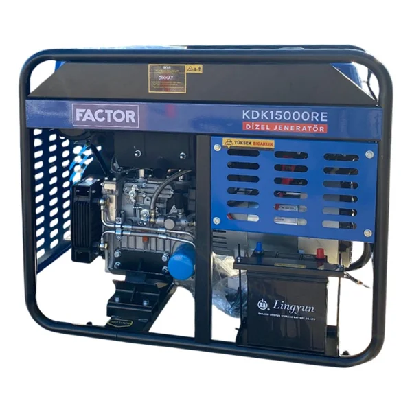 Factor Kdk15000re 15 Kva Marşlı Dizel Jeneratör - Görsel 2