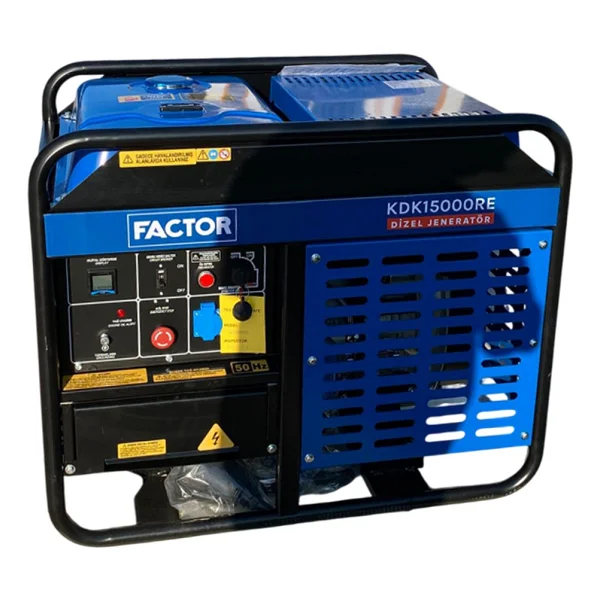 Factor Kdk15000re 15 Kva Marşlı Dizel Jeneratör - Görsel 3