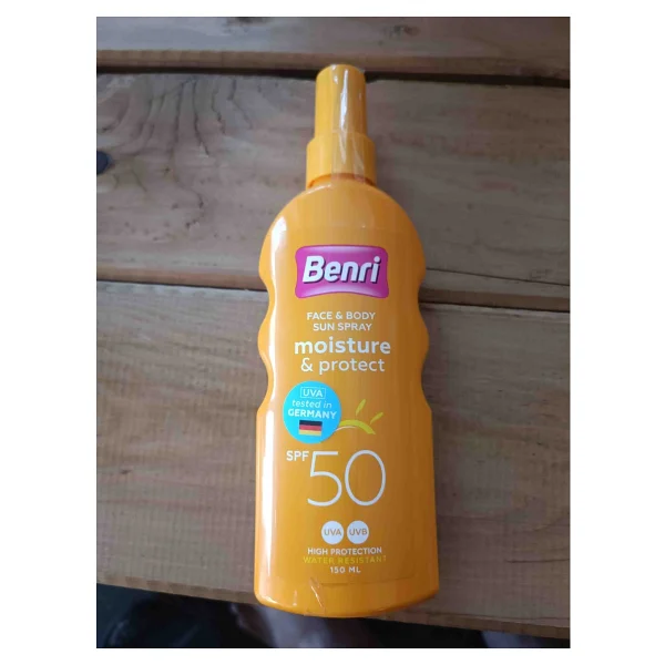 Benri Face Body Sun Spray - Görsel 2