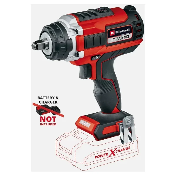 Einhell Impaxxo 18/400 Darbeli Somun Sıkma Makinesi - Görsel 2