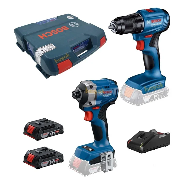 Bosch Professional Gdr 18v-215 + Gsr 185 Matkap Ve Torklu Vidalama Seti 06019n2023 - Görsel 5