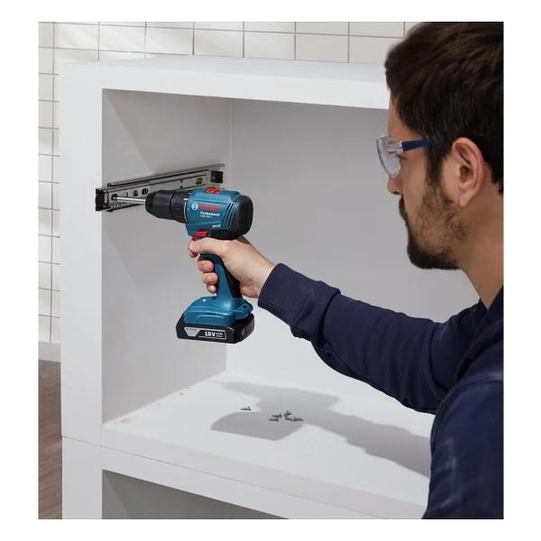 Bosch Professional Gdr 18v-215 + Gsr 185 Matkap Ve Torklu Vidalama Seti 06019n2023 - Görsel 4