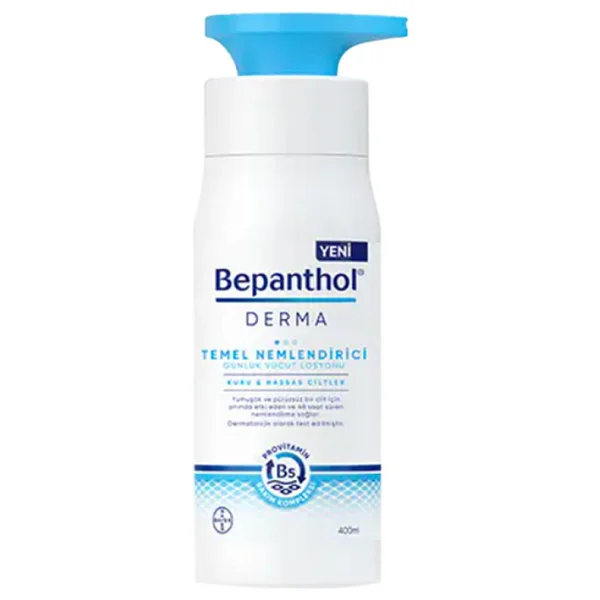 Bepanthol Derma Nemlendirici Vücut Losyonu 400 Ml - Provitamin B5 Ve Niasinamid İçeren, Kuru Ve Hassas Ciltler İçin Günlük Yoğun Bakım - Görsel 8