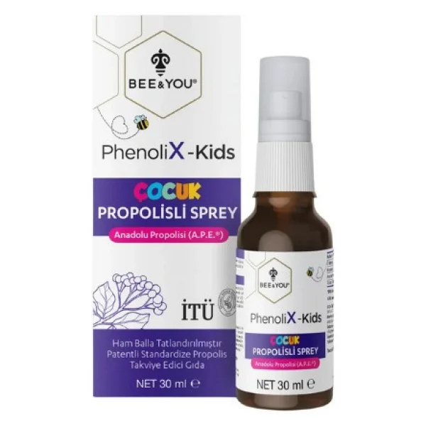 Bee&You Phenolix-Kids Propolisli Sprey 30 Ml - Görsel 2