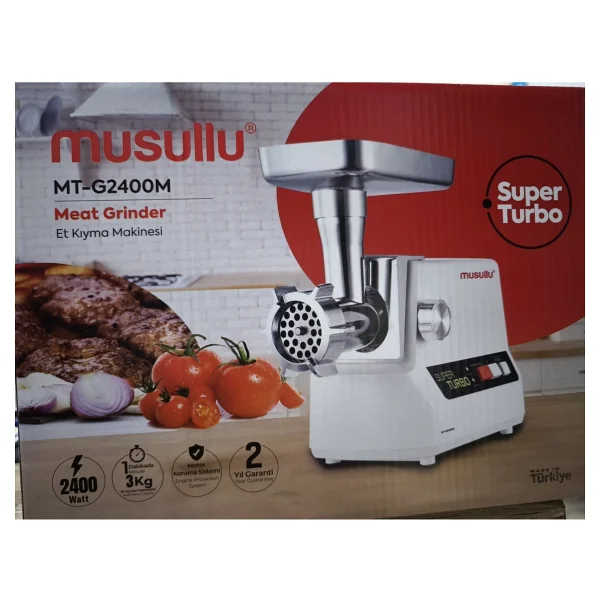 Musullu Mt-G2400m 2400 W Kıyma Makinesi - Görsel 2