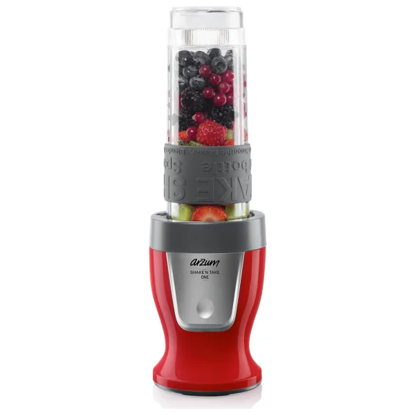 Arzum Ar1120 Shake'n Take Kırmızı Kişisel 300 W Smoothie Blender - Görsel 5