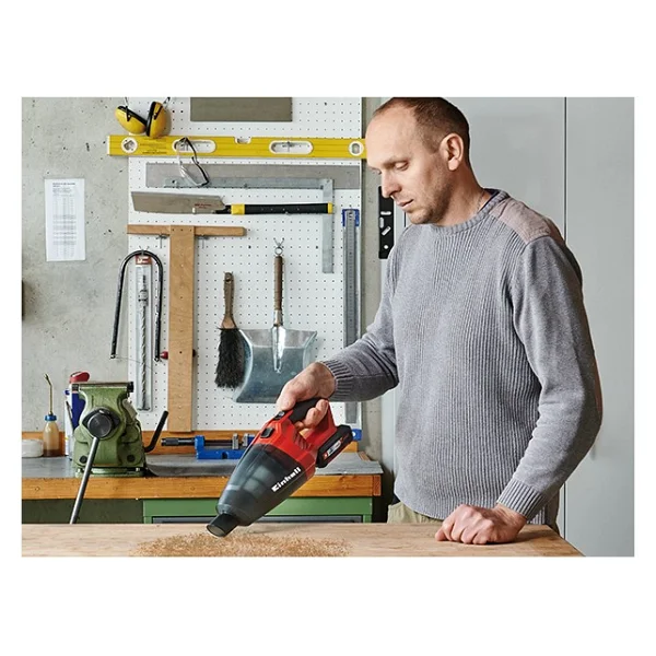 Einhell Cleanexxo + Te-Vc 18 Li - Temizlik Seti (4,0 Ah Akü Ve Şarj Cihazı Ve Cleanexxo Yedek Mop Dahildir) - Görsel 8