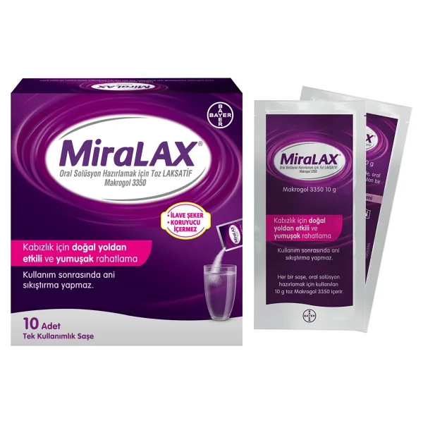 Miralax 10 Saşe - Görsel 2