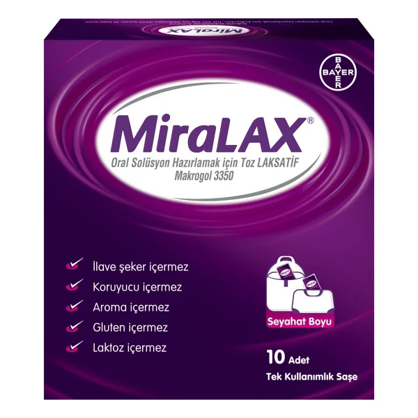Miralax 10 Saşe - Görsel 3