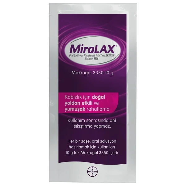 Miralax 10 Saşe - Görsel 4