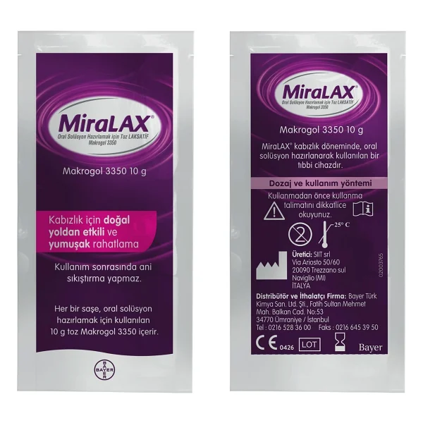 Miralax 10 Saşe - Görsel 5