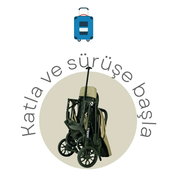 Baby Care Tripper Kabin Tipi Bebek Arabası - Görsel 2