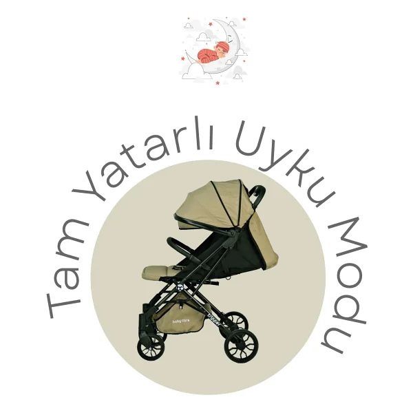 Baby Care Tripper Kabin Tipi Bebek Arabası - Görsel 3