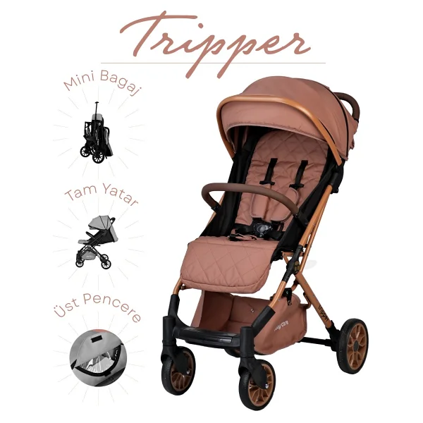 Baby Care Tripper Kabin Tipi Bebek Arabası - Görsel 8