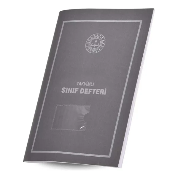 Gülpaş Takvimli Sınıf Defteri Gri Plastik Kapak (İlkokul) 390 - Görsel 2