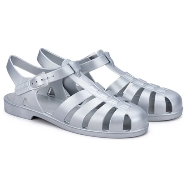 Igor Biarritz Shiny Metal Bb340-201 Gri Kadın Sandalet - Görsel 3