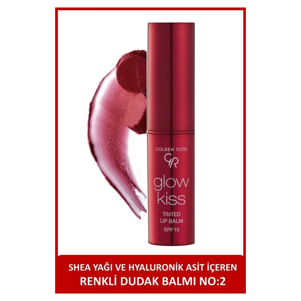 Golden Rose Glow Kiss No: 06 - No: 02- No: 05 Renkli Dudak Nemlendirici Seti - Görsel 3