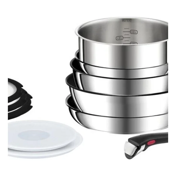 Tefal Ingenio Preference 6x 12 Parça Büyük Titanyum Tencere Seti - Görsel 3