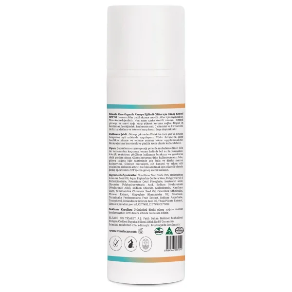 Minela Care Akneye Eğilimli Ciltler İçin Mineral Filtreli 70 Gr 50 Faktör Güneş Kremi - Görsel 7
