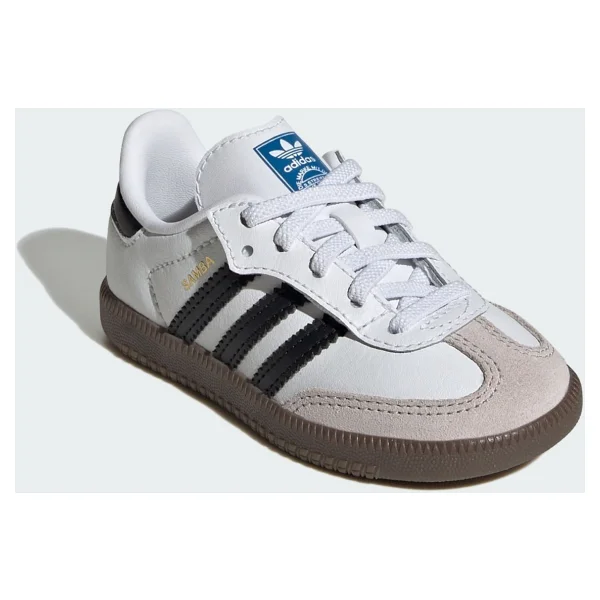 Adidas Samba Og Comfort Closure El I Jq3191 Beyaz-Siyah Bebek Spor Ayakkabı - Görsel 3