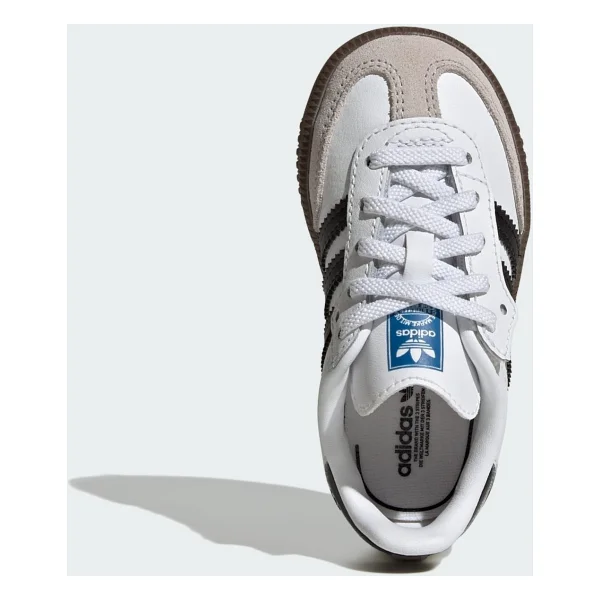 Adidas Samba Og Comfort Closure El I Jq3191 Beyaz-Siyah Bebek Spor Ayakkabı - Görsel 4