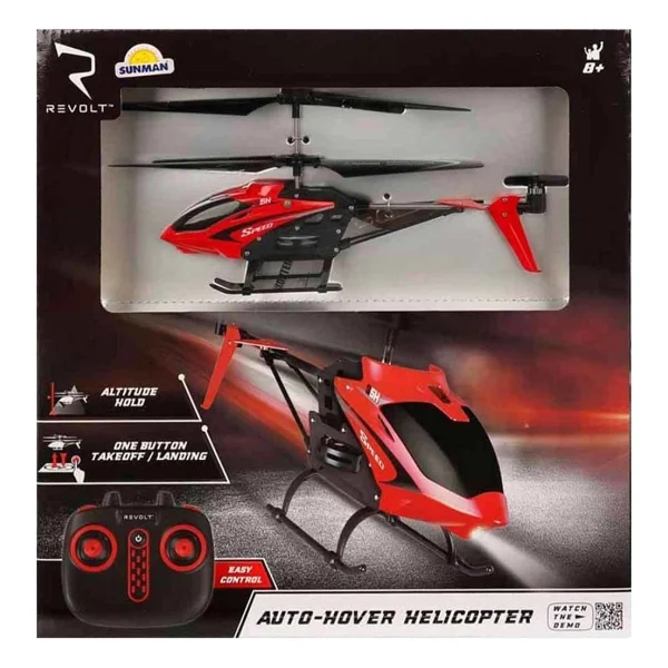 Sunman Airwolf Işıklı Uzaktan Kumandalı Helikopter - Görsel 3