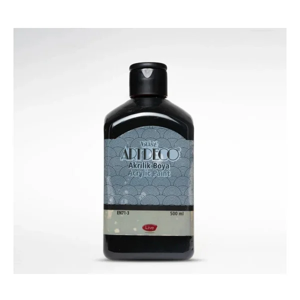 Artdeco 500 Ml 3015 Ateş Kırmızı Akrilik Boya - Görsel 5
