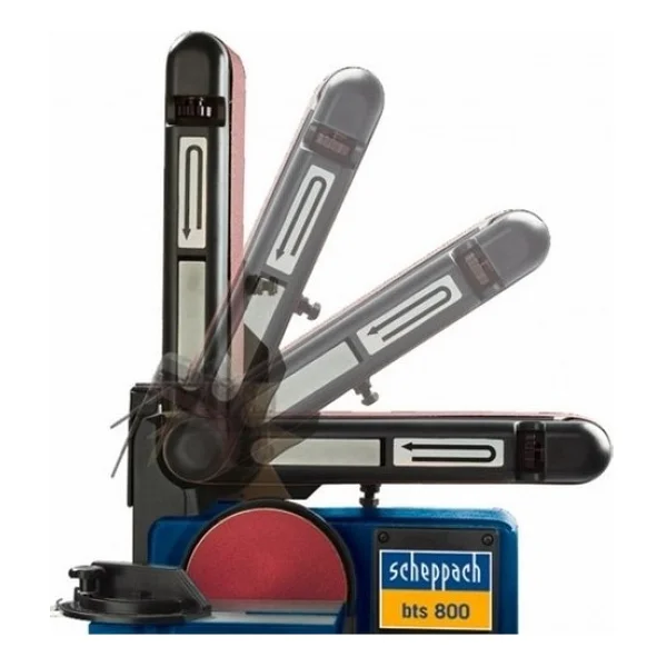 Scheppach Bts 800 370 W Bant Disk Zımpara Taş Motoru - Görsel 9